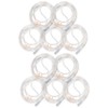 JWYN 10pk 4Ft Adult Oxygen Nasal Cannula, Salter Style, Trumpet