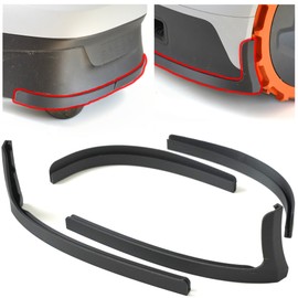 Edge Protection for Segway Navimow i105e, i108e, Bumper, Protector for Robotic Lawnmower, Black (Black for i105e/i108e)