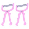 EXCEART 2 Pcs Manual Facial Hair Removers Practical Hair Epilators