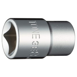 Tone Socket (8 Angle) 3E-08 Drive Angle 0.3 inch (9.5 mm) (3/8 mm), Double Side Width 0.3 inches (08 mm)