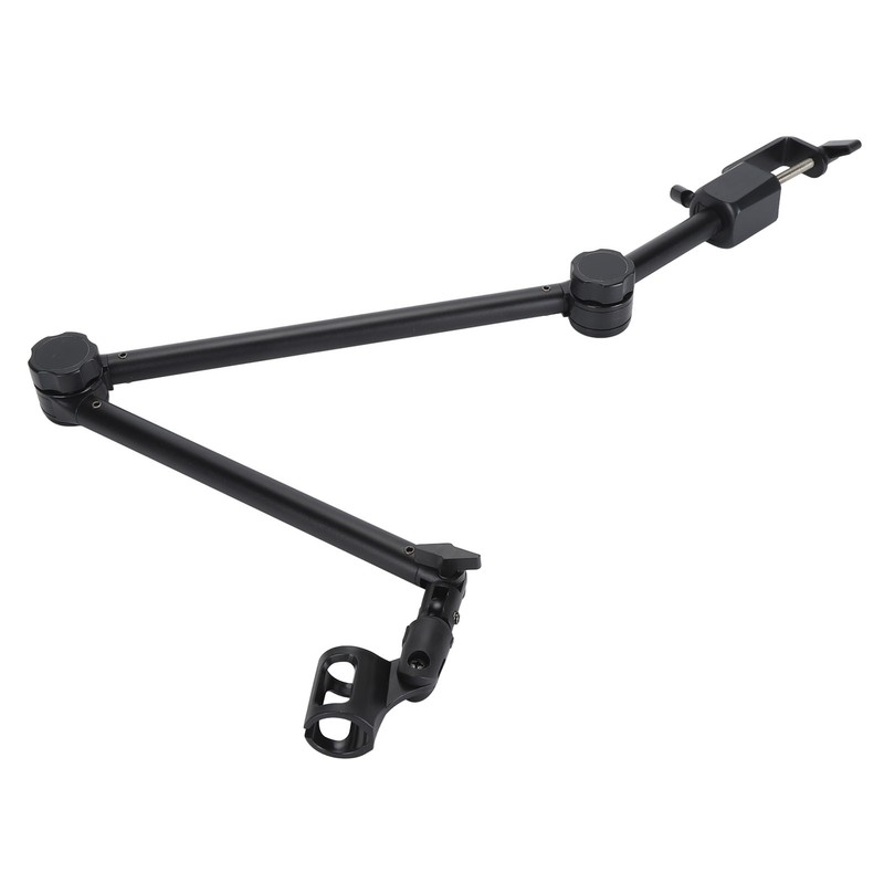 Microphone Arm Stand 180 Degree Adjustable Stable Durable Carbon Steel