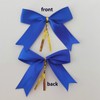 MIKEMENG 50pcs 3-1/2" Double Face Satin Ribbon Bows with Twist