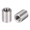 sourcing map M8 Round Connector Nuts, 304 Stainless Steel Coupling