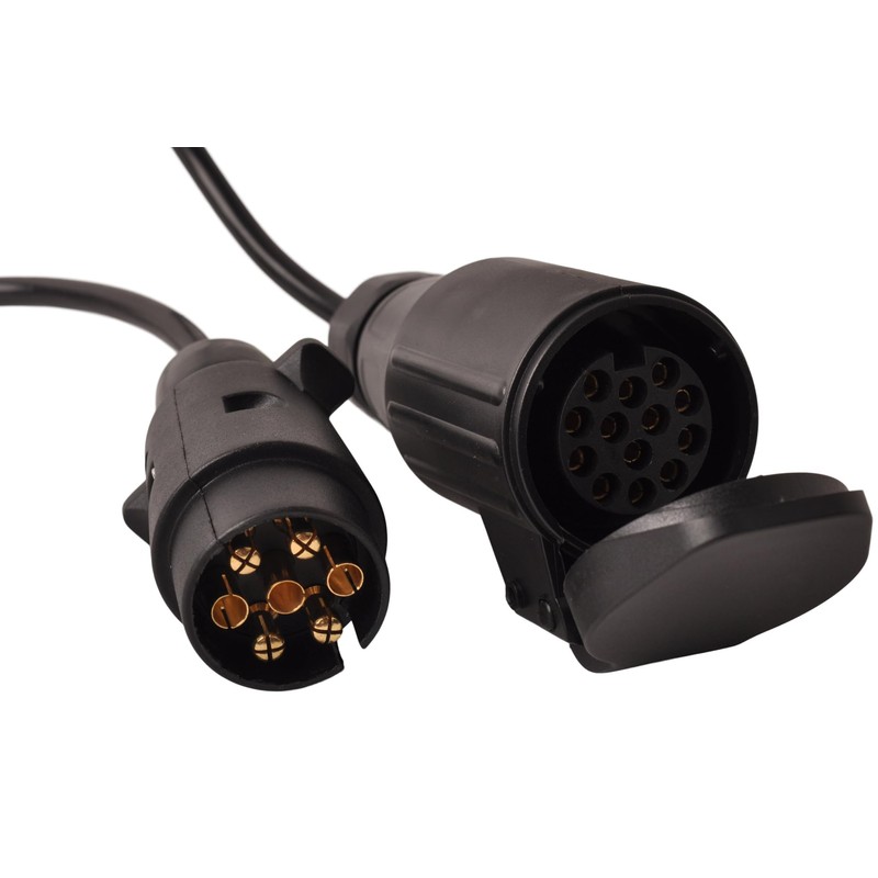 Adaptor Cable 0.8 M 7 Outlet 13polig Caravan and Camping