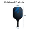Juego De 4 Paletas Y 4 Pelotas De Pickleball Con