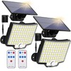 Solar Lights Outdoor, 106 LED 3000LM Solar Powered Motion Sensor