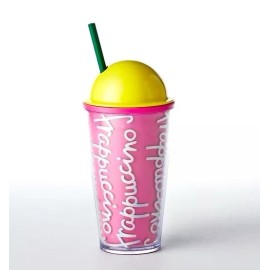 Starbucks "Frappuccino To Go" Cold Cup/Pink/16 fl oz
