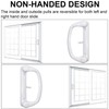 Eockatoo Sliding Glass Patio Door Handle Replacement Set with Key