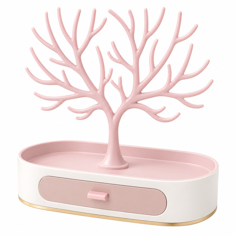 Deer Tree Jewelry Organizer for Earrings & Necklaces – Antler