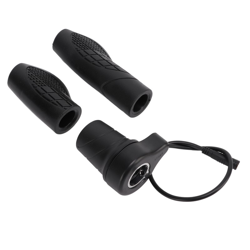 Electric Bicycle Twist Throttle Left 22.2mm Waterproof Throttle Grips for
