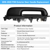 Moonlinks 1PCS Compatible with Ford F150 Door Handle Exterior,2015-2020 F150