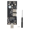 Adapter Card NGFF(M.2) Key B to USB 3.0 with Dual