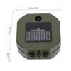 Multifunctional Geological Compass, Outdoor High Accuracy Geological Compass, Waterproof Fluorescence