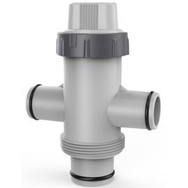 POOLHACKER Dual Split Hose Plunger Valve, Above Ground Pool Parts, Pool Accessories and Replacement Parts for Coleman