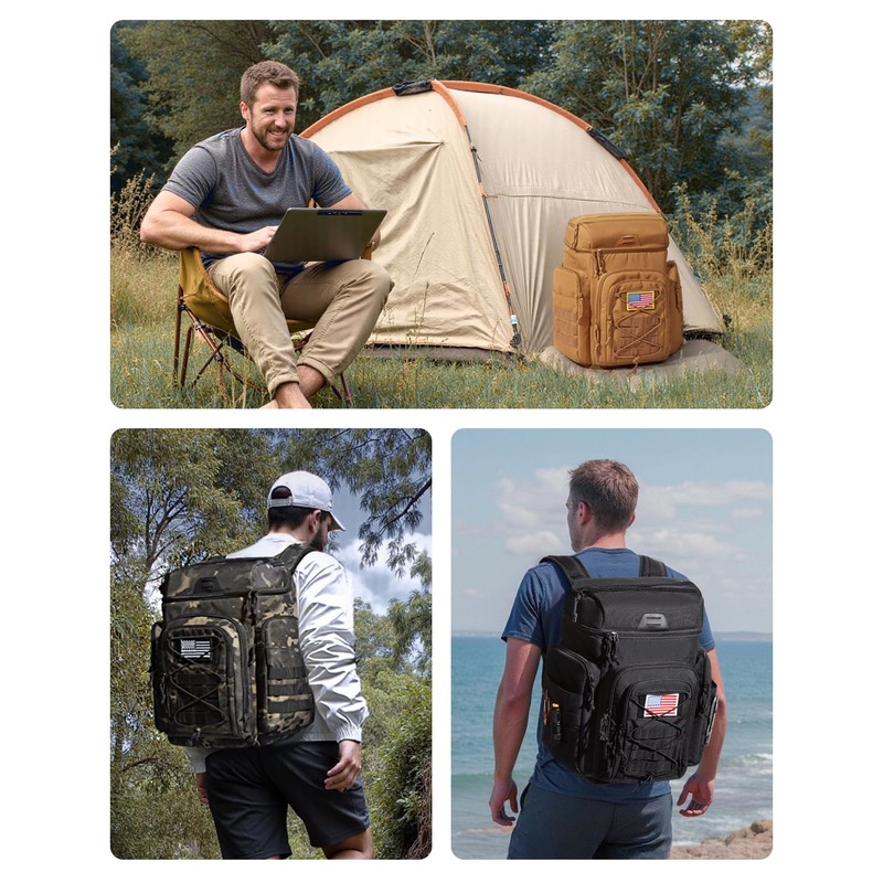 TOURIT 30L (42 Cans) Tactical Cooler Backpack – Military-Grade Insulated