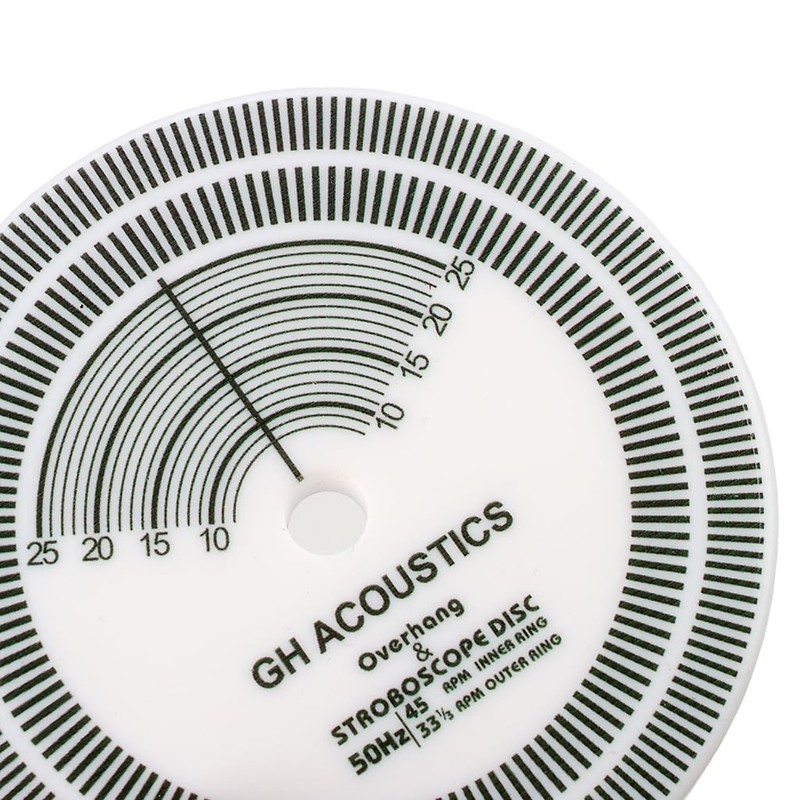 Alnicov LP Stroboscope Disc Turntable Calibration Strobe Disc Adjust Speed