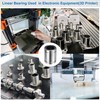 sourcing map 2Pcs LM16UU Linear Bearing 16mm Bore 28mm OD
