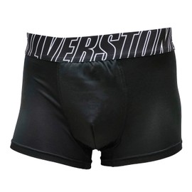 SVS Men's Water Absorption Boxer Shorts, Plain, Black, XXL, Choy, Leak Safe, Looks Good Even If You Take It Off, Normal Boxer Shorts, Urine Leak, Light Incontinence