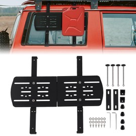 maXpeedingrods Rear Window Storage Panel Kit for Jeep Wrangler JL 2018-2024 for Recovery Traction Boards & Can