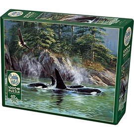 Cobble Hill 1000 Piece Puzzle - Orcas - Sample Poster Included