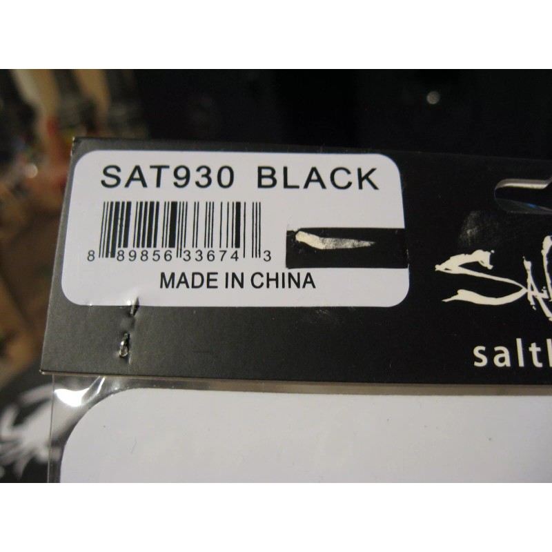 Salt Life License Plate - Crab - Black & White