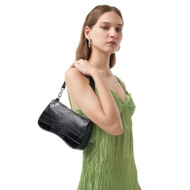 JW PEI Women's Eva Shoulder Handbag (Black)