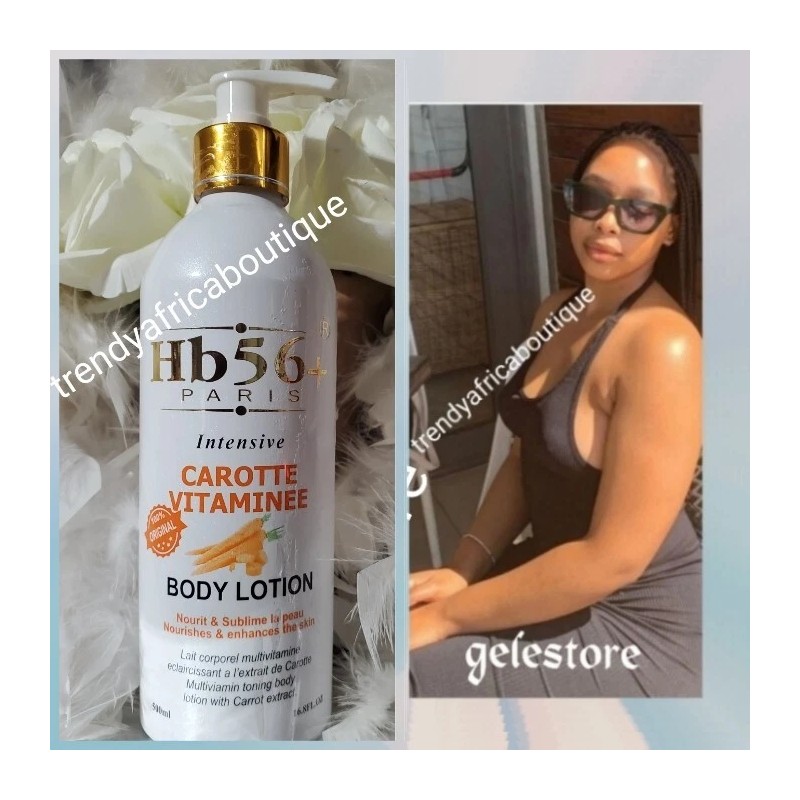 levione paris 2pcs. Hb-56 PARIS Intensive Carotte Vitamin Toneing Body
