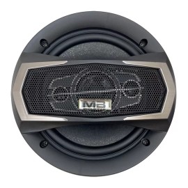 MB ACOUSTICS 6.5" Full Range 4-Way Coaxial Low Profile Car Speakers 500W