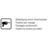 Spirella WC Rollenhalter "Nyo" Edelstahl Toilettenpapierhalter Klopapierhalter zum kleben oder