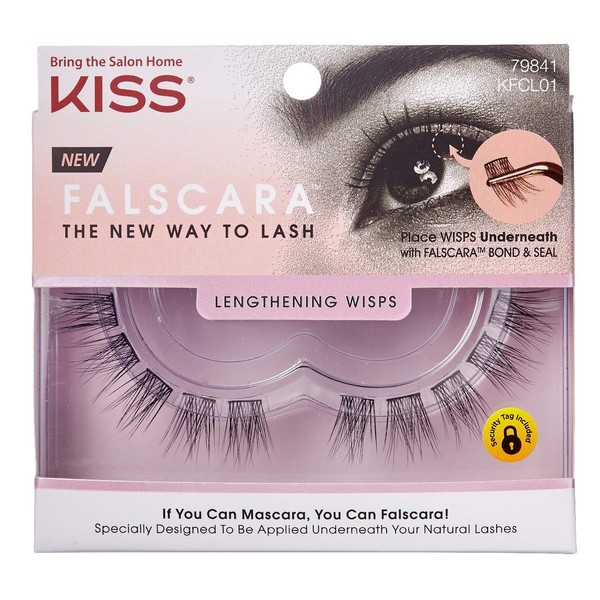 Kiss Falscara Eyelash Wisps Lengthening (Pack of 3)