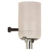 Satco 90-428 3-Way Turn Knob Mogul Socket with Hickey