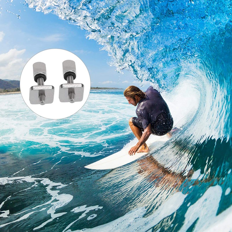 4 Pieces Surfboards Fin Screw, Sup Fin Screws for Surfboard