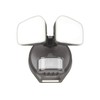 Beams Wired Floodlight - 2-Head Outdoor Motion Sensing LED Security