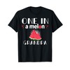 One In A Melon Grandpa Funny Watermelon Family Matching Gift
