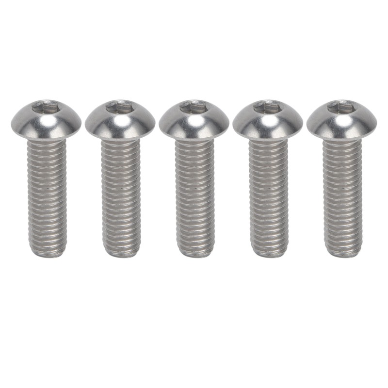 30Pcs Hex Socket Button Head Screw A2 Stainless Steel M10x1.5