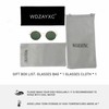 WDZAYXC Retro Round Metal Frame Sunglasses for Men and Women,