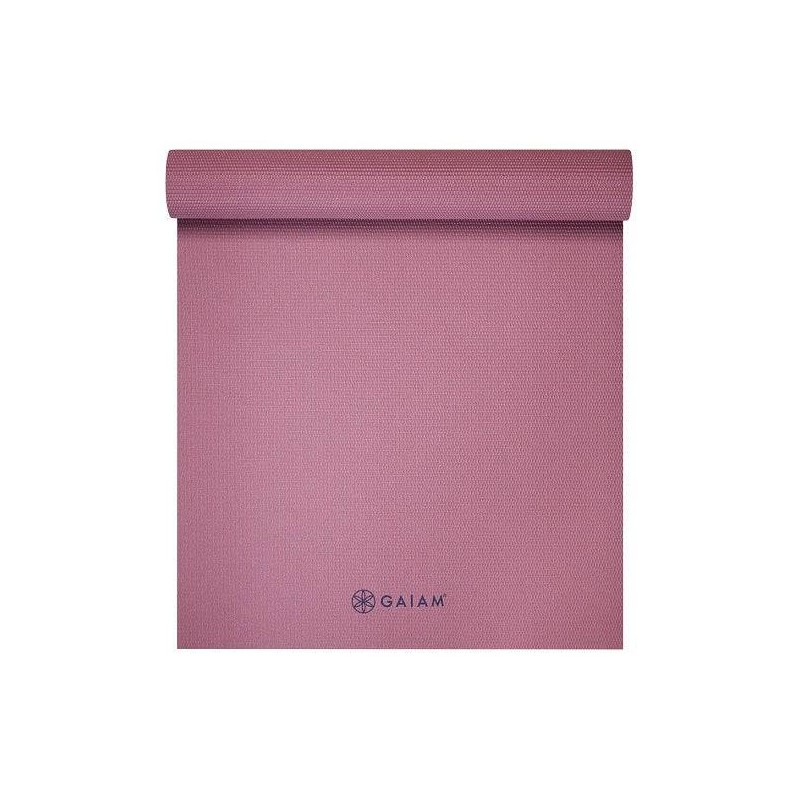 Gaiam Classic Solid Colour Yoga Mat 5mm (Various Colours), Blue