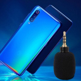 Es tink Capacitive EY-630A Portable Microphone, Lightweight 3.5mm Microphone, Recording Pen for Tablet SLR Camera Cell Phones (3.5 Quadrupole mono line)