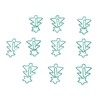 100pcs Paper Clips Prevent Slip Cute Christmas Tree Shaped Decorative