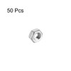 uxcell Hex Nuts, M4x0.7mm Metric Coarse Thread Hexagon Nut, Stainless