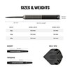 Darts Corner D0791 BlackFin | 26g Dart Set with High