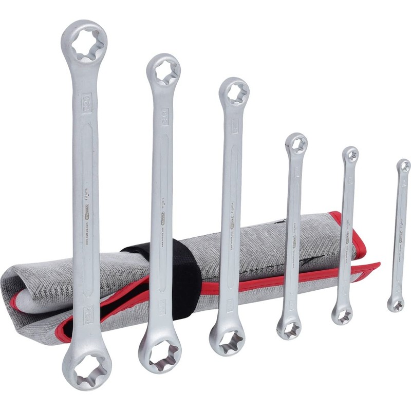 KS Tools 911.0370 CLASSIC double ring spanner set for TX