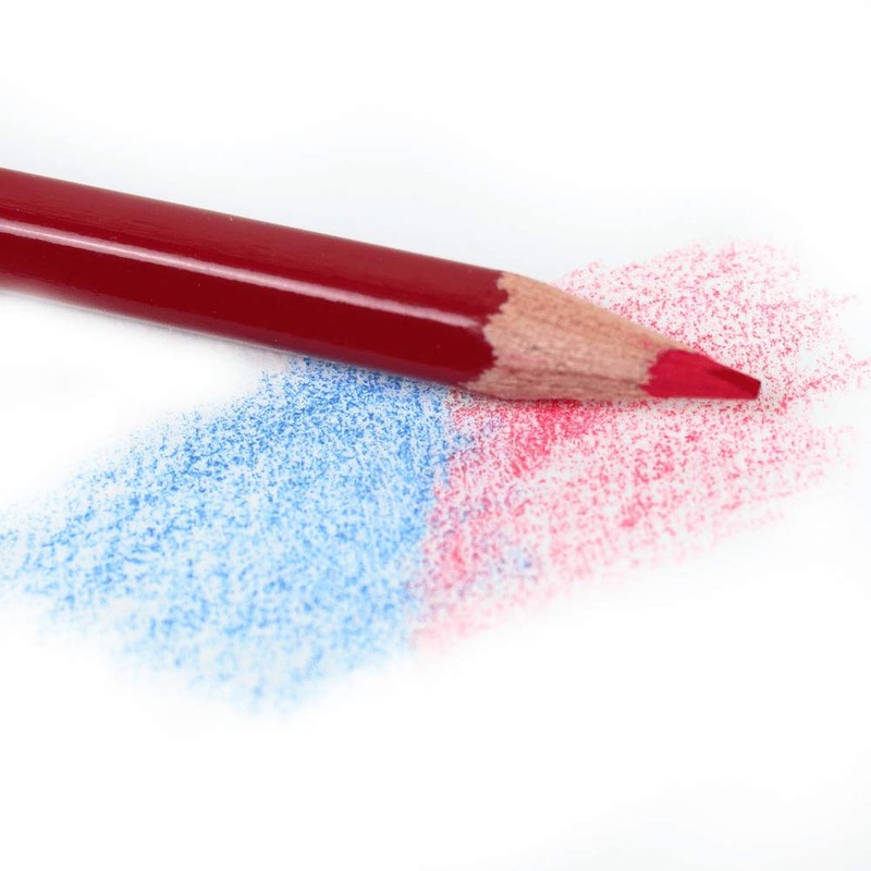 Lapiz Pelikan 30330213 1 Bicolor Rojo/Azul Delgado C/10