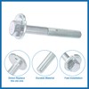 A ABSOPRO Suspension Arm Alignment Eccentric Adjustment Cam Bolt Camber