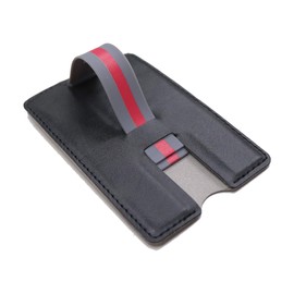 RapidX CARI Universal 3 in 1 Phone Wallet with Card Holder, Stand, and Strap - Black