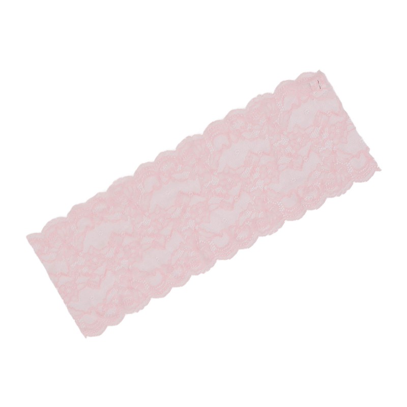 Lace Ribbon 17cm Wide Soft Nylon High Elasticity Non Irritating