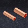 250pcs Wire Terminal connectors 7Size Electrical Butt Connector Copper Tube