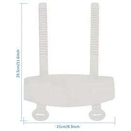 Universal Pee Deflector for Toilet Seat with Toilet lid Lifter, Toilet Splash Guard Prevents Kids and Adult from Peeing Splash Size ：11.5 * 8.3”(2PCS)