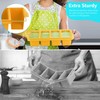 Ztomine Silicone Freezer Tray With Lid - Silicone Freezer Food