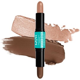 NYX PROFESSIONAL MAKEUP Wonder Stick, Face Shaping & Contouring Stick - Medium Barra de maquillaje facial, contorno e iluminación, acabado mate